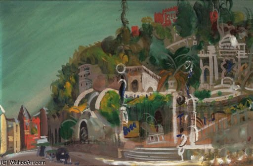 Diagilev's Villa At Cagne-sur-mer — Boris Dmitrievich Grigoriev