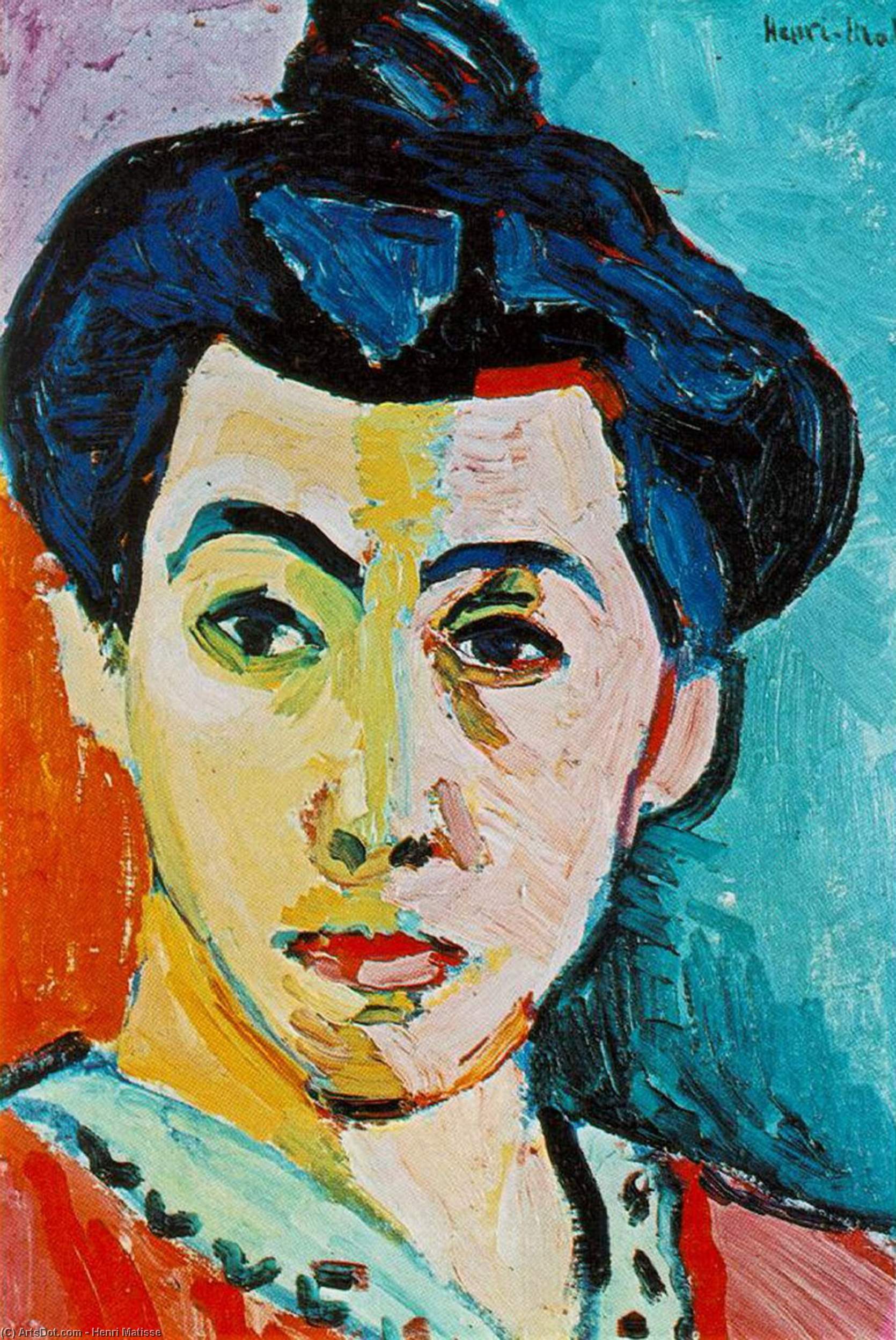 Grüner Streifen (madame Matisse), Royal Museum Of — Henri Matisse