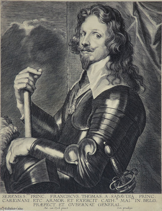 Thomas Francois De Savoie, Prince De Carignan — Paulus Pontius