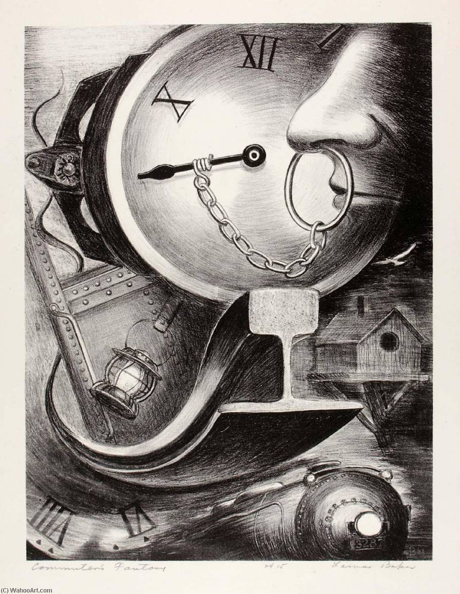 Commuter's Fantasy, From The Series Fantasies — Lamar Baker