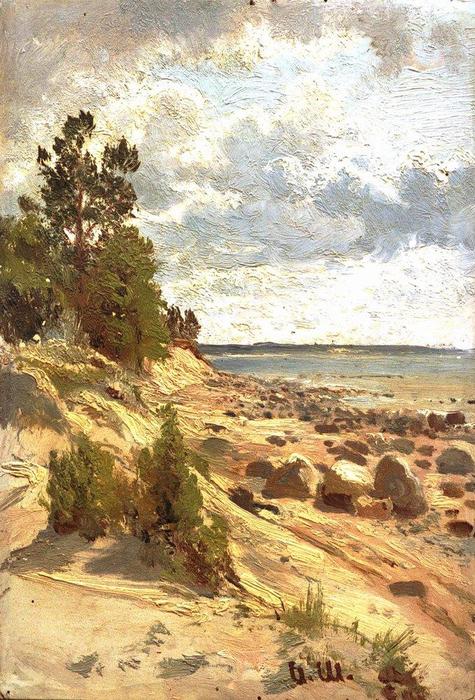 Beach — Ivan Ivanovich Shishkin