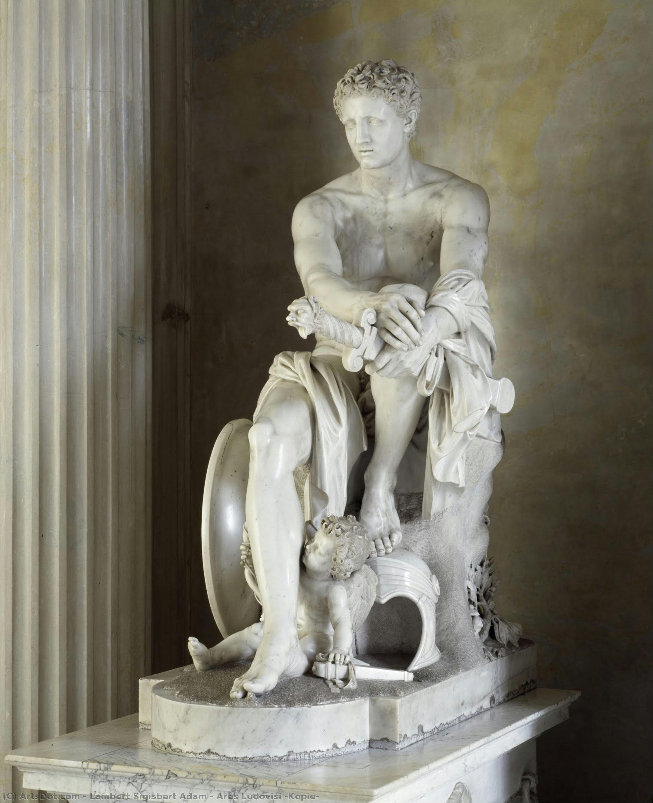 Ares Ludovisi (kopie) — Lambert-sigisbert Adam