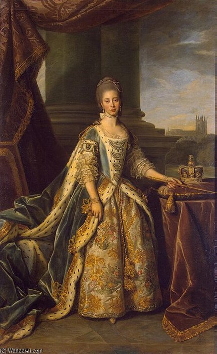 Portrait Of Sophia-charlotte — Sir Nathaniel Dance Holland