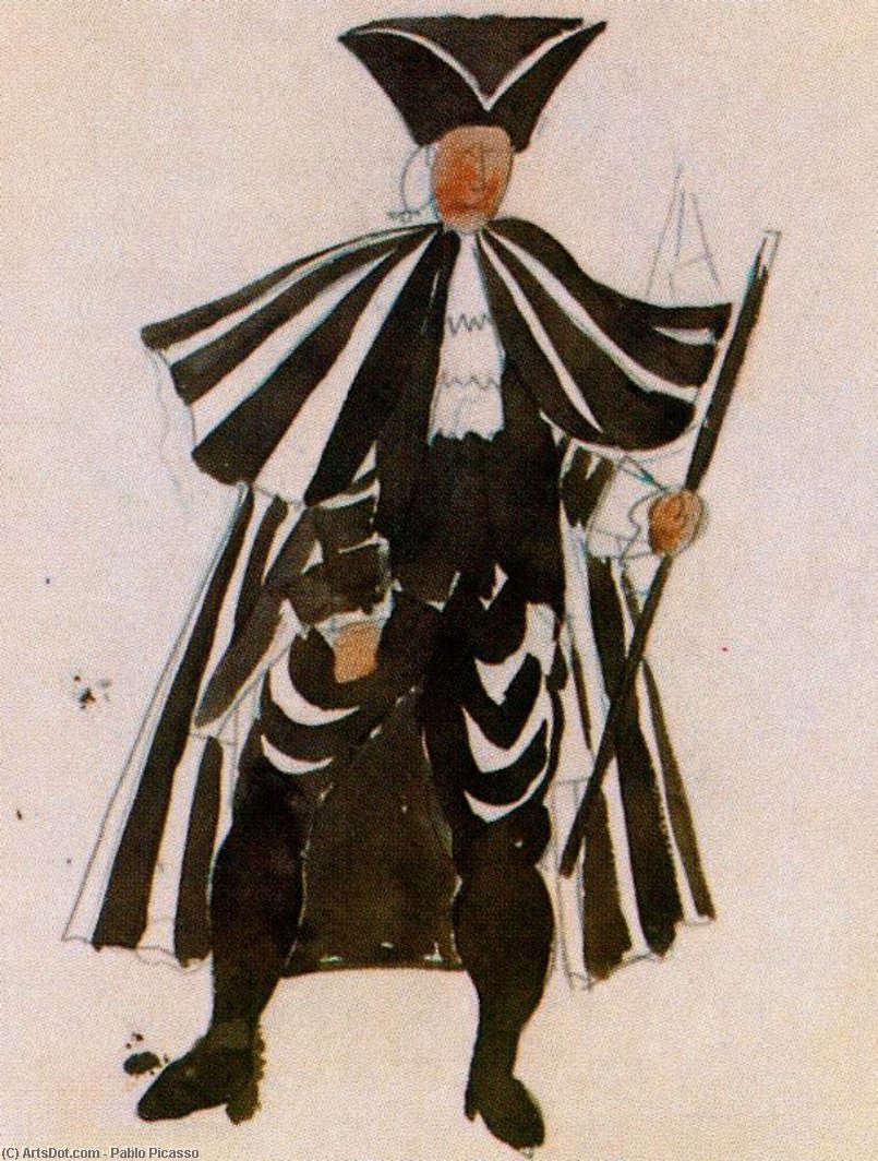 El Sombrero De Tres Picos. El Alcalde — Pablo Picasso