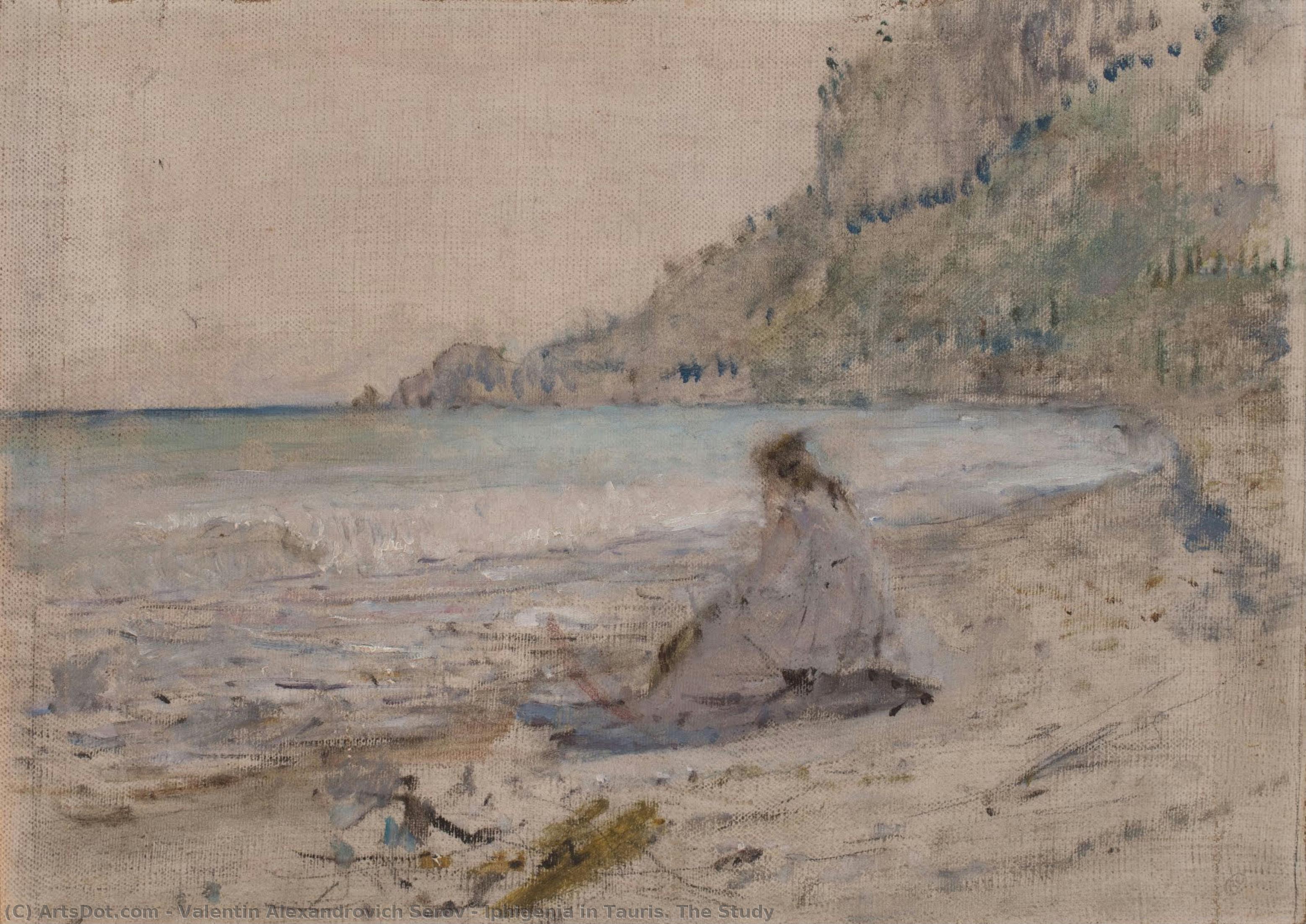 Iphigenia In Tauris. The Study — Valentin Alexandrovich Serov
