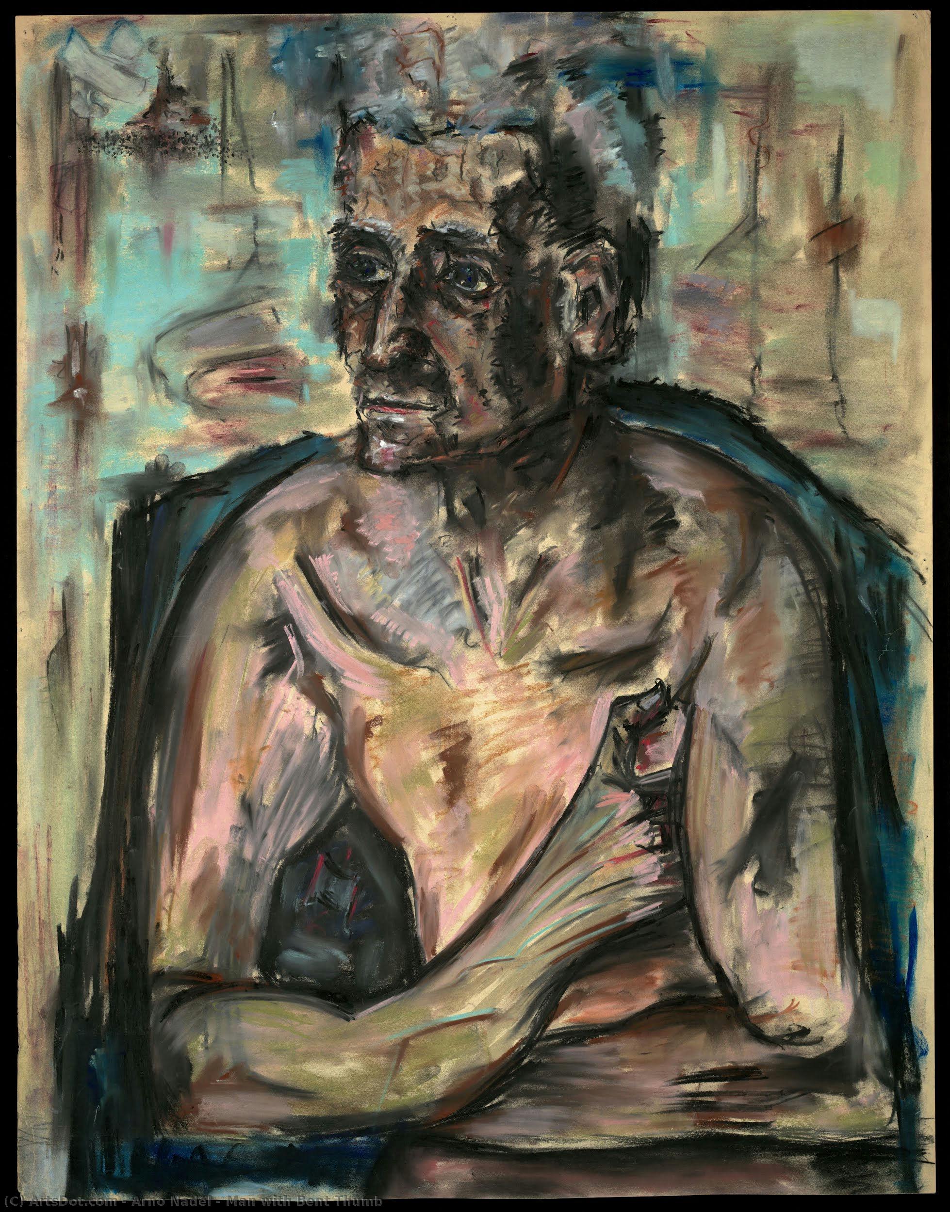 Man With Bent Thumb — Arno Nadel