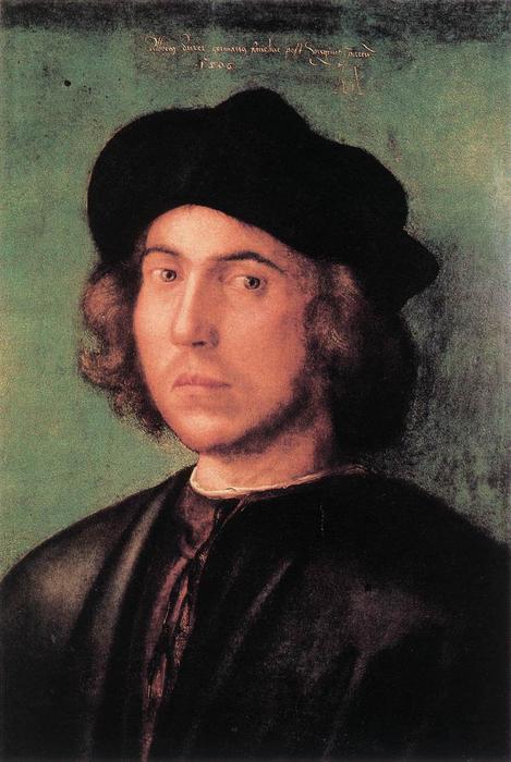 Portrait Of A Young Man — Albrecht Dürer