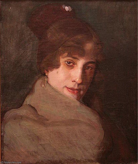 Retrato De Una Modelo — Jose Maria Lopez Mezquita