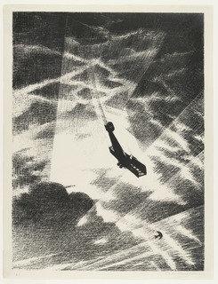 Swooping Down On A Taube, Plate 6 From The Series Building Aircraft — Christopher Richard Wynne Nevinson