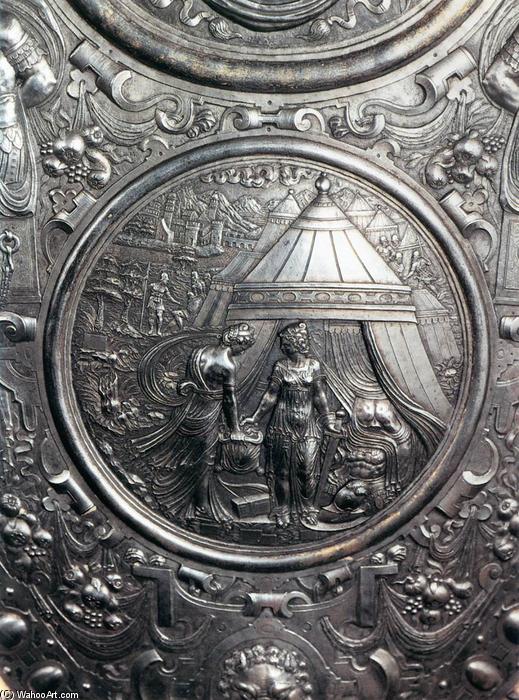 Shield For Francesco I De' Medici (detail) — Benvenuto Cellini