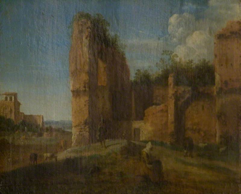Classical Ruins — Cornelis Van Poelenburch
