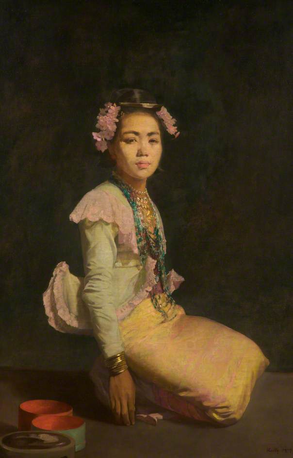 The Burmese Dancer Iv — Gerald Festus Kelly