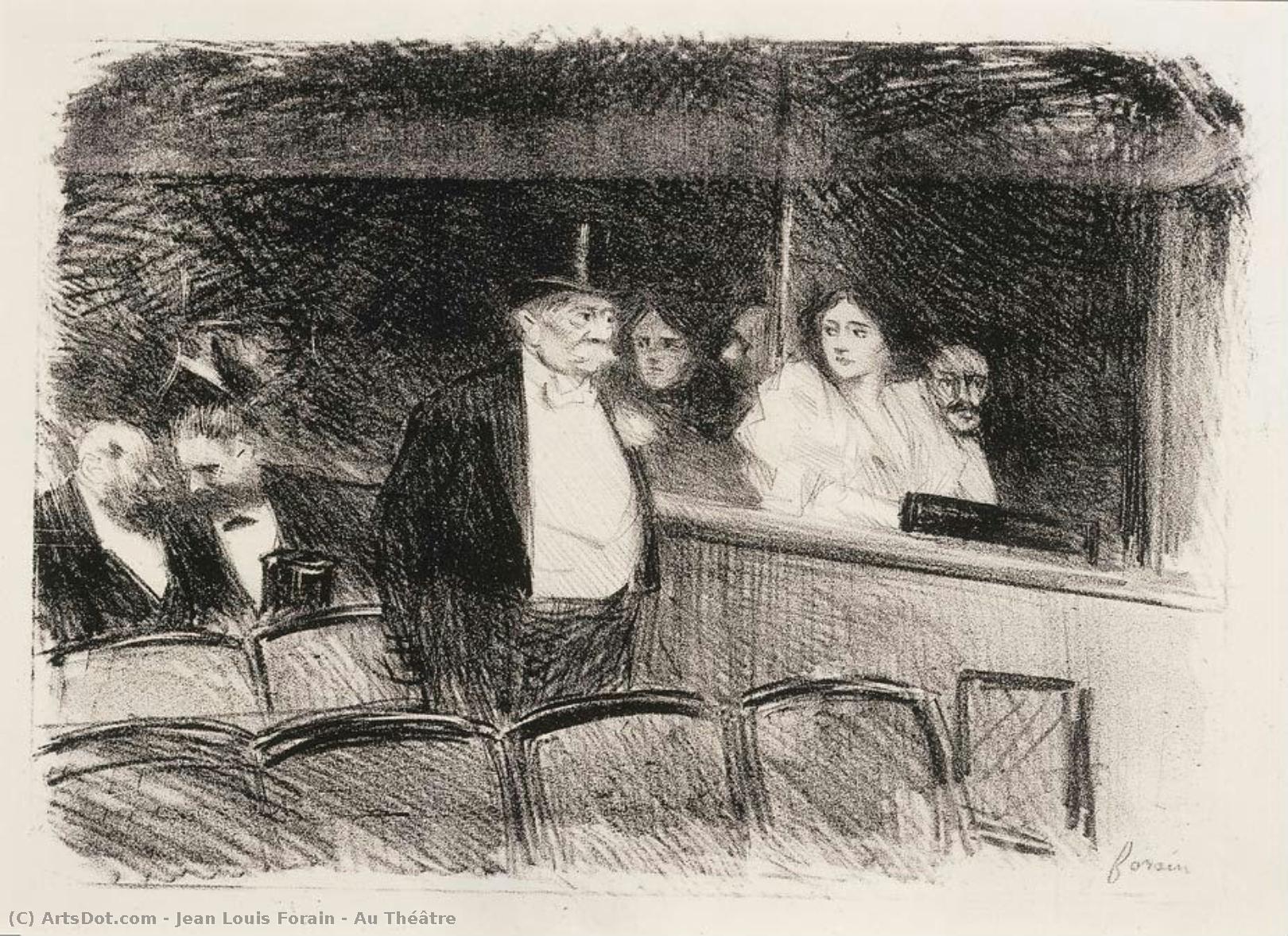 Au Théâtre — Jean Louis Forain