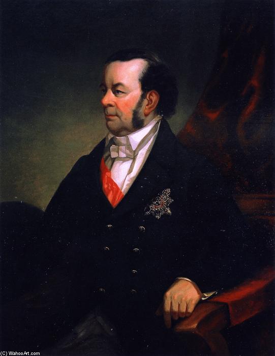 Charles Theophilus Metcalfe, Baron Metcalfe (after Alvah Brandish) — Cornelius David Krieghoff