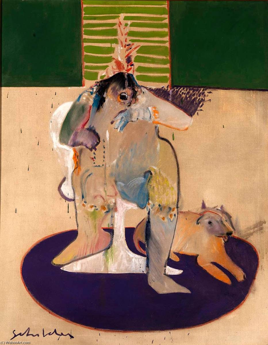 Indian And Contemporary Chair — Fritz Scholder