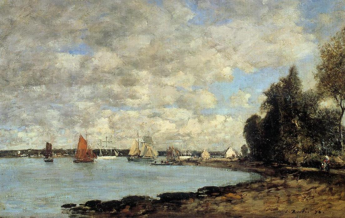 Bay Of Plougastel — Eugène Louis Boudin