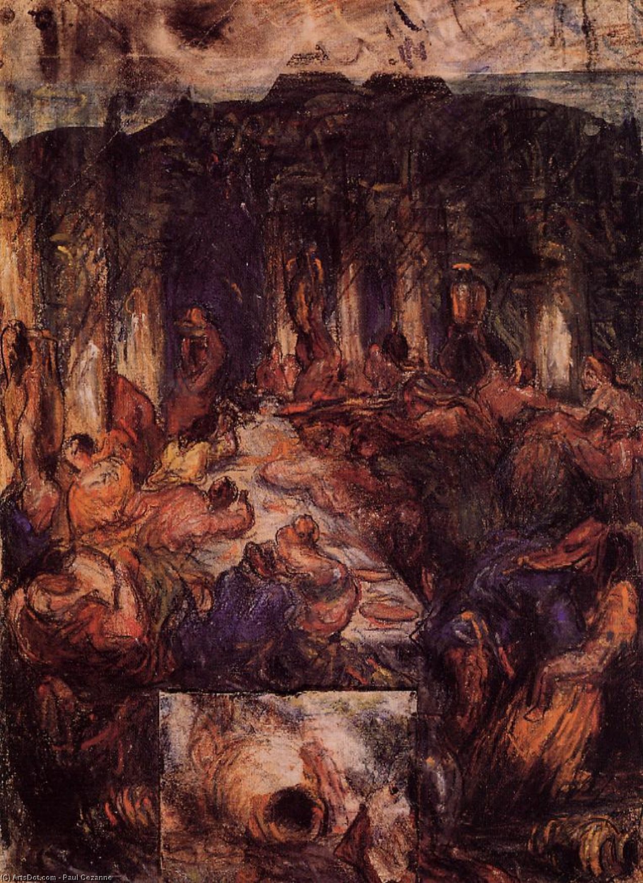 The Feast — Поль Сезанн