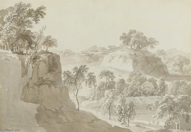Near The Musjid Of Sultan Babar, Oudh — Thomas Daniell