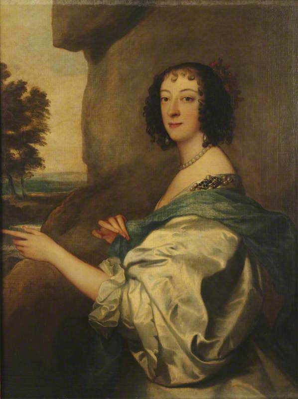 Lady Elizabeth Clifford (1621–1698), Countess Of Burlington — Антони Ван Дик