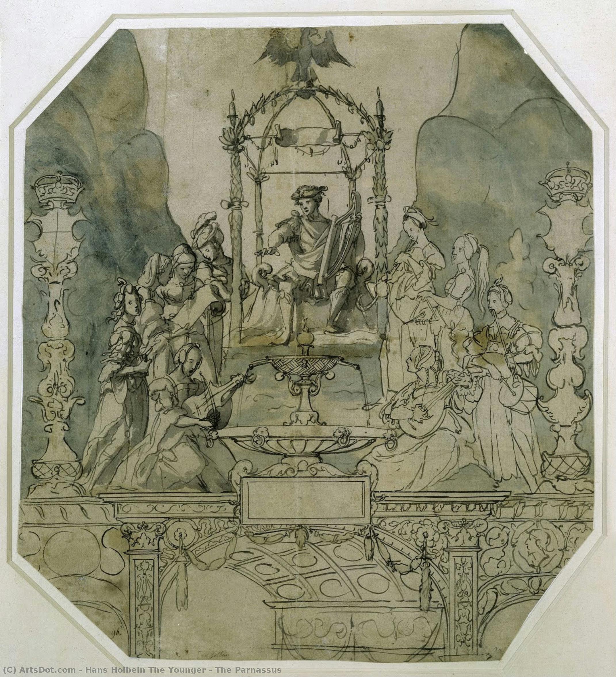 El Parnaso — Hans Holbein El Joven