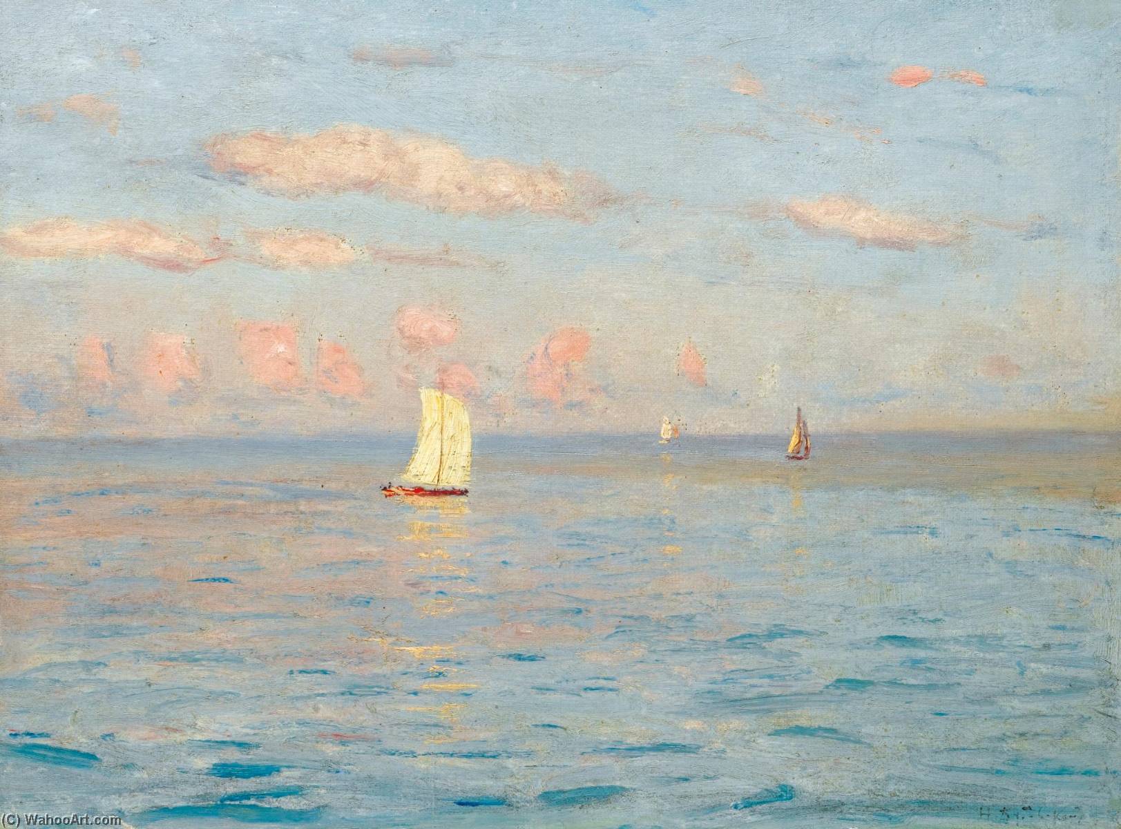 Sailing Boats — Nikolai Nikanorovich Dubovskoy