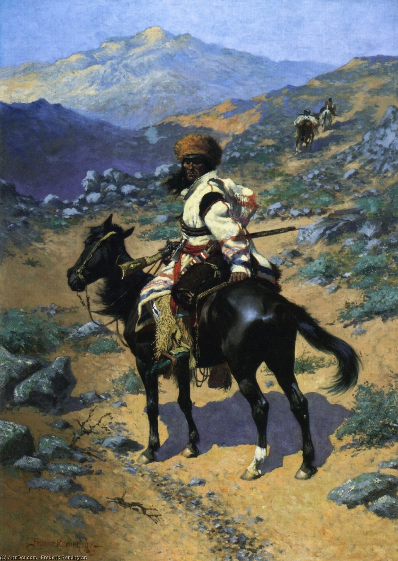 An Indian Trapper — Frederic Remington