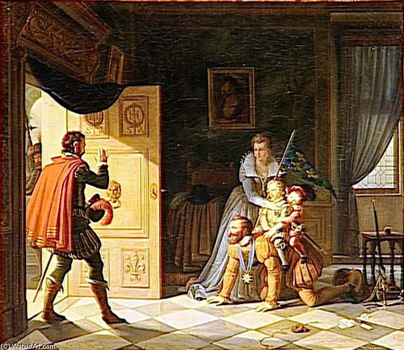 Henri Iv Et Ses Enfants — Pierre Révoil