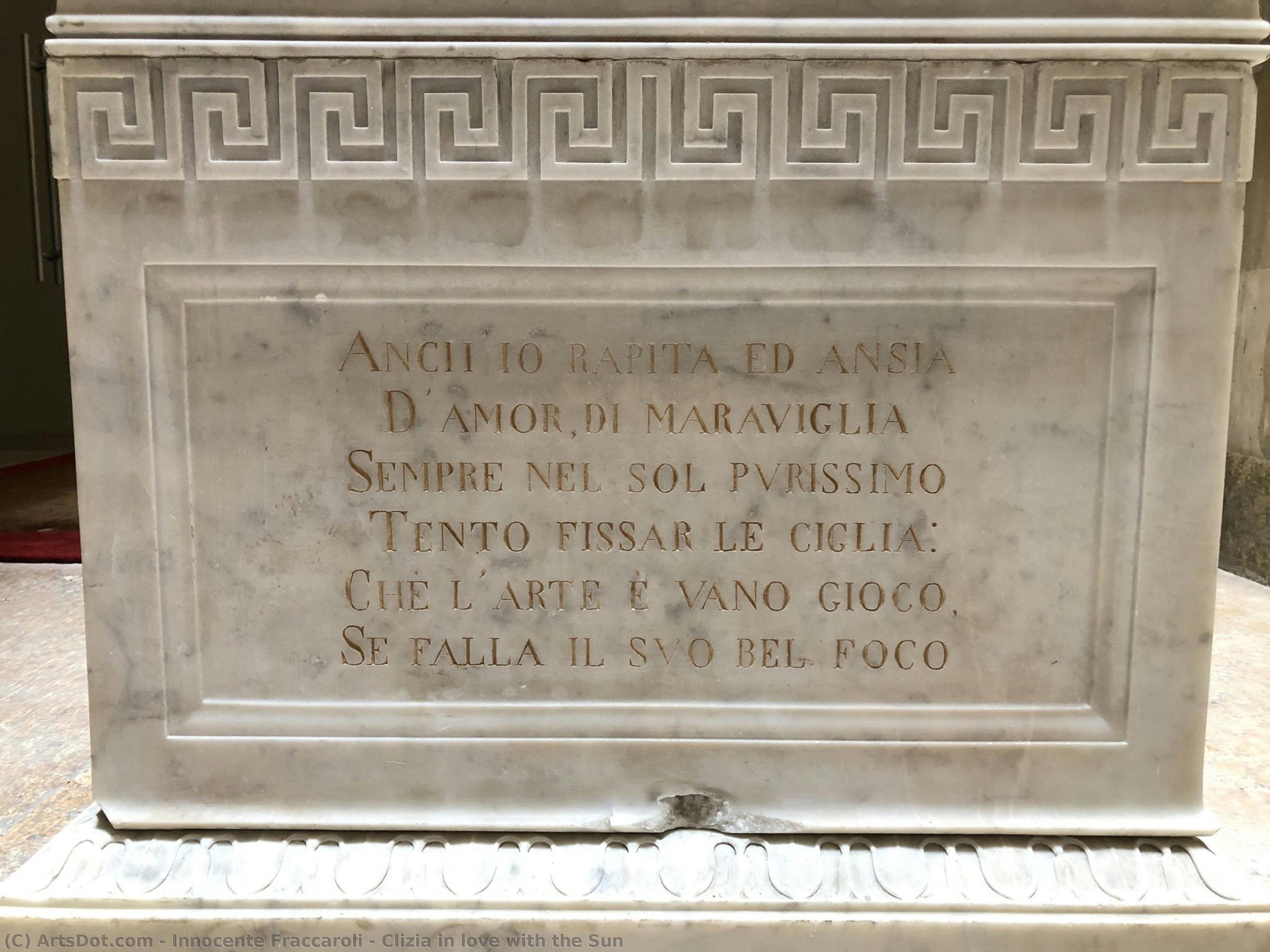 Clizia In Love With The Sun — Innocente Fraccaroli