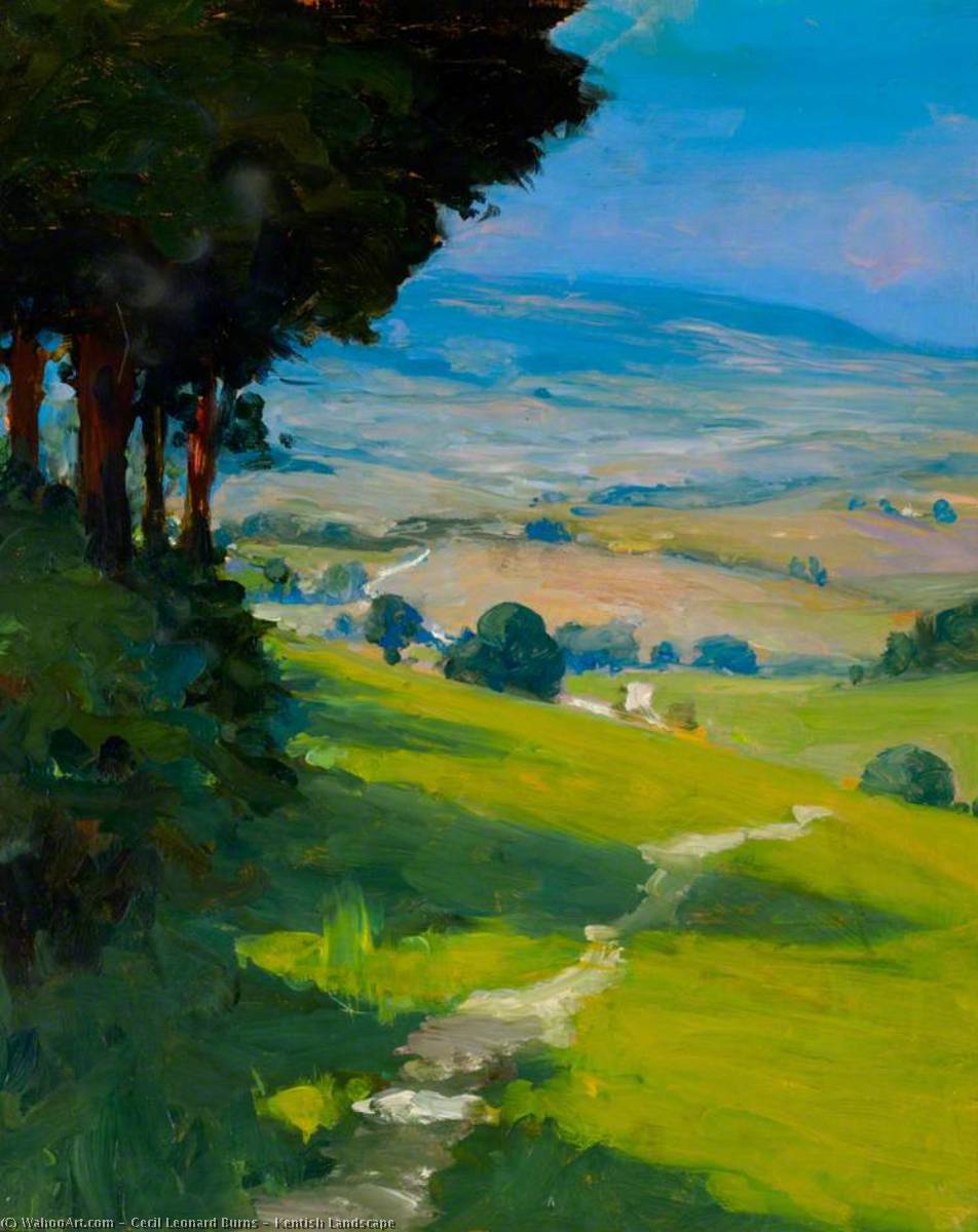 Kentish Landscape — Cecil Leonard Burns