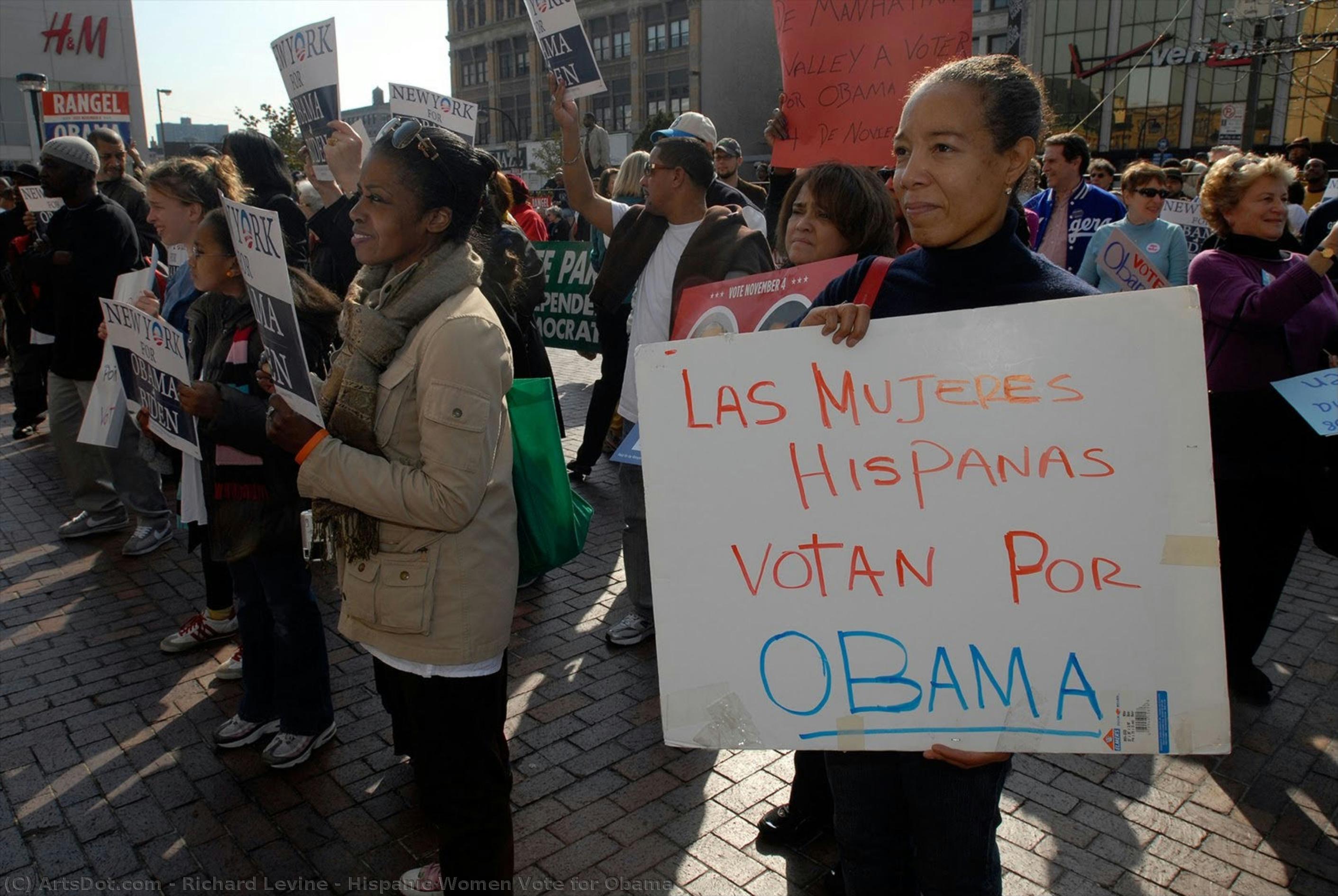 Hispanic Women Vote For Obama — Richard Levine