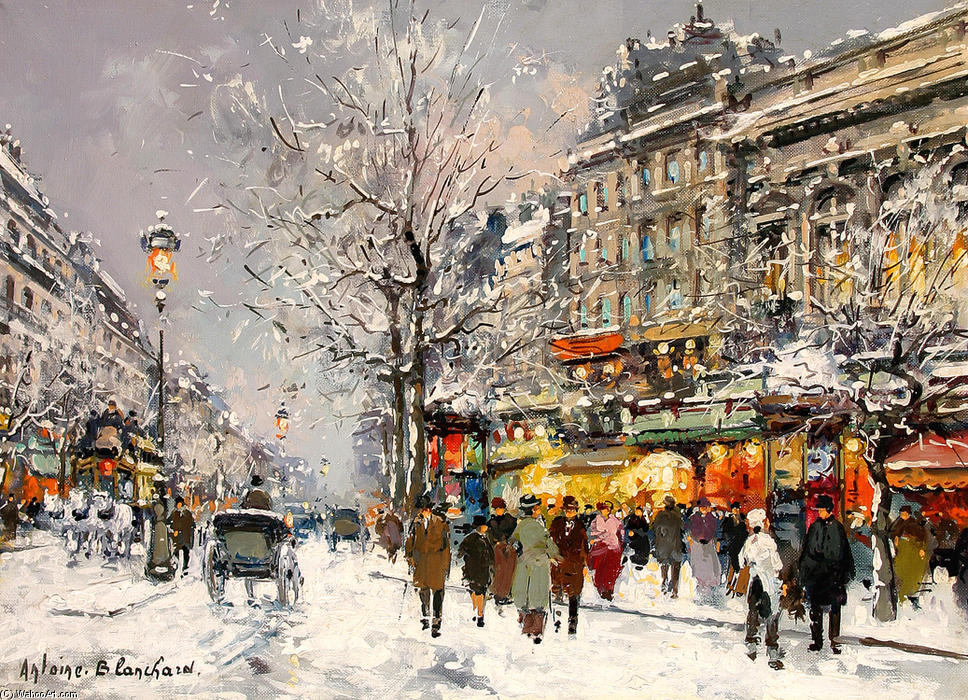 Theatre Du Gymnase, Boulevard Bonne Nouvelle — Antoine Blanchard (marcel Masson)