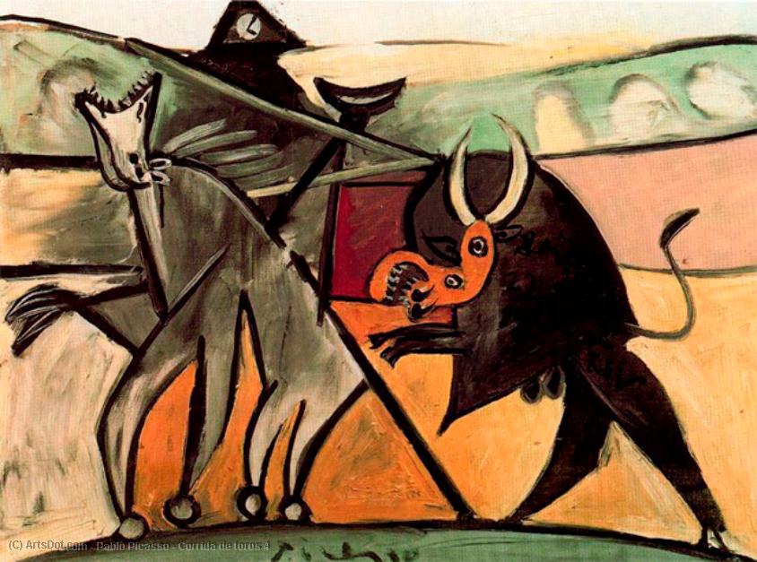 Corrida De Toros 4 — Пабло Пикасо
