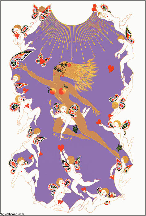 The Seasons, Summer — Erté