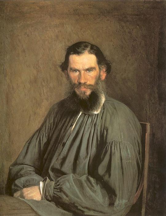 Portrait Of The Writer Leo Tolstoy — Ivan Nikolaevich Kramskoy