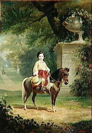 Le Prince Impérial Sur Son Poney Favori — Pichat Olivier
