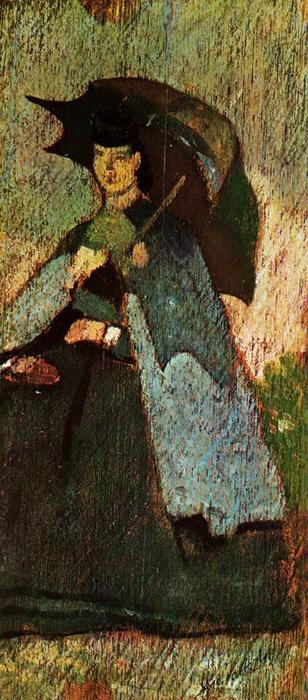 Lady In The Sun — Giovanni Fattori
