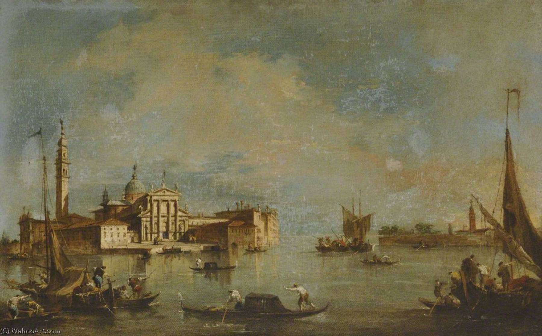 Island Of San Giorgio, Venice — Francesco Lazzaro Guardi