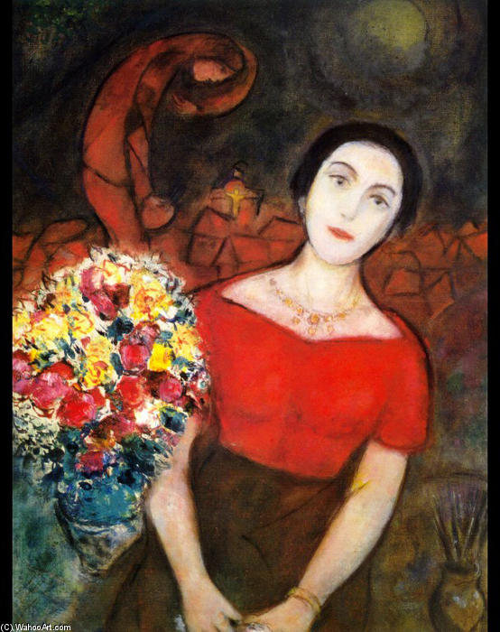 Portrait Of Vava — Marc Chagall