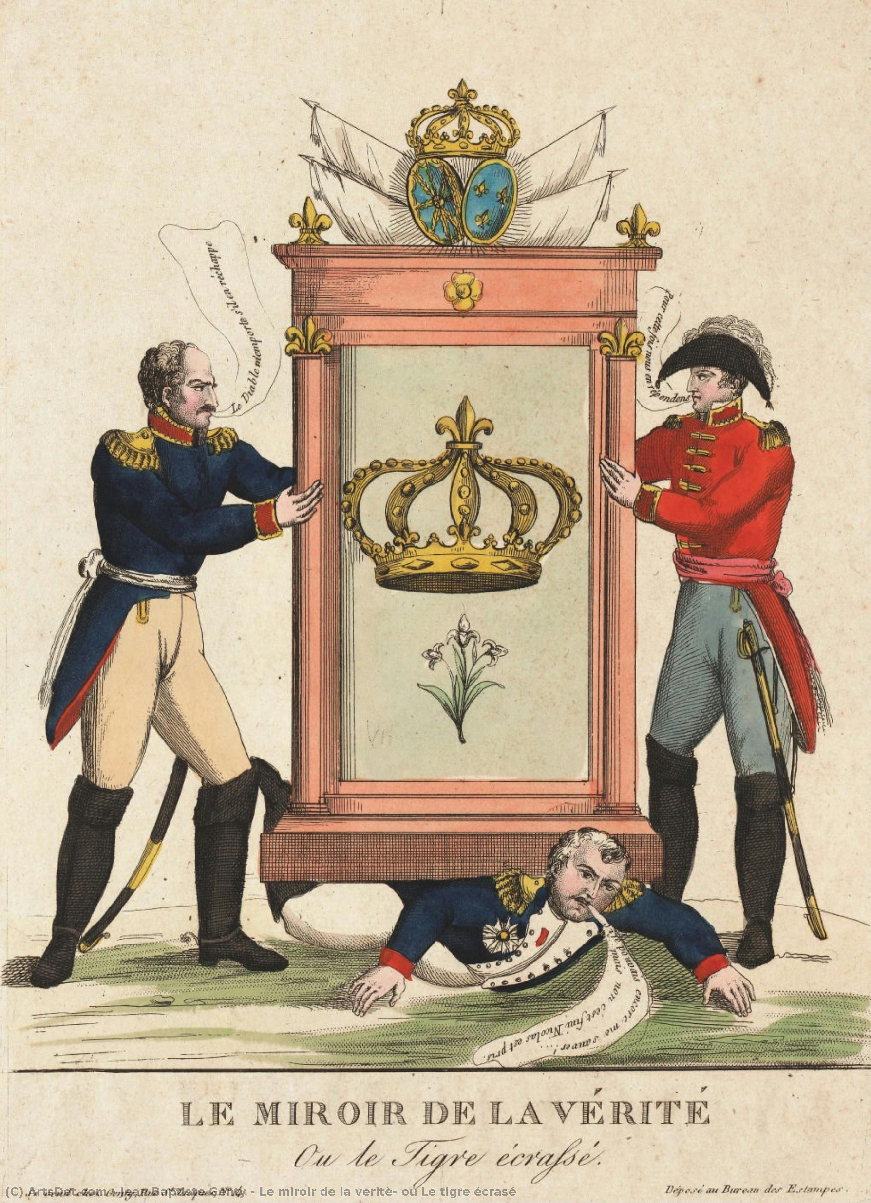 Le Miroir De La Veritè, Ou Le Tigre Écrasé — Jean Baptiste Genty