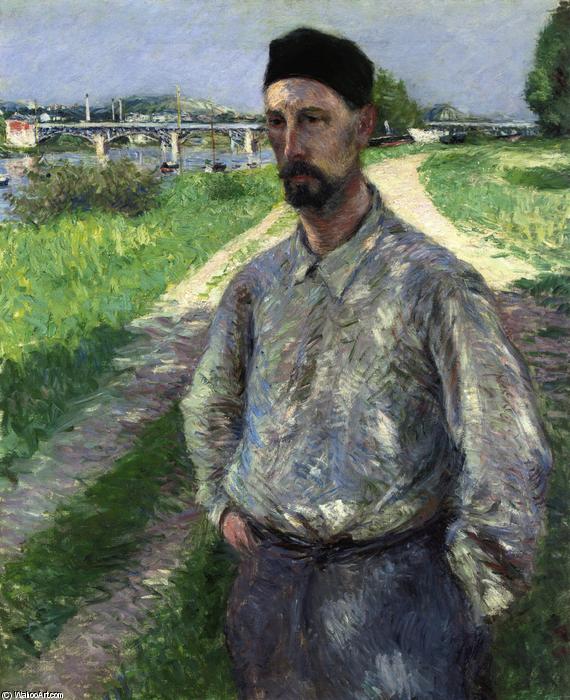 Portrait Of Eugene Lamy — Gustave Caillebotte