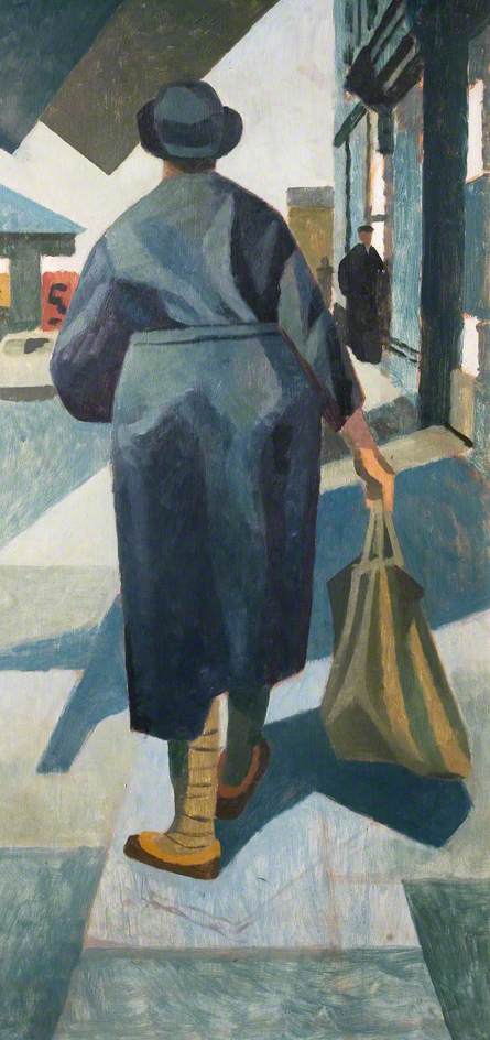 Woman With A Shopping Bag — Cliff Rowe