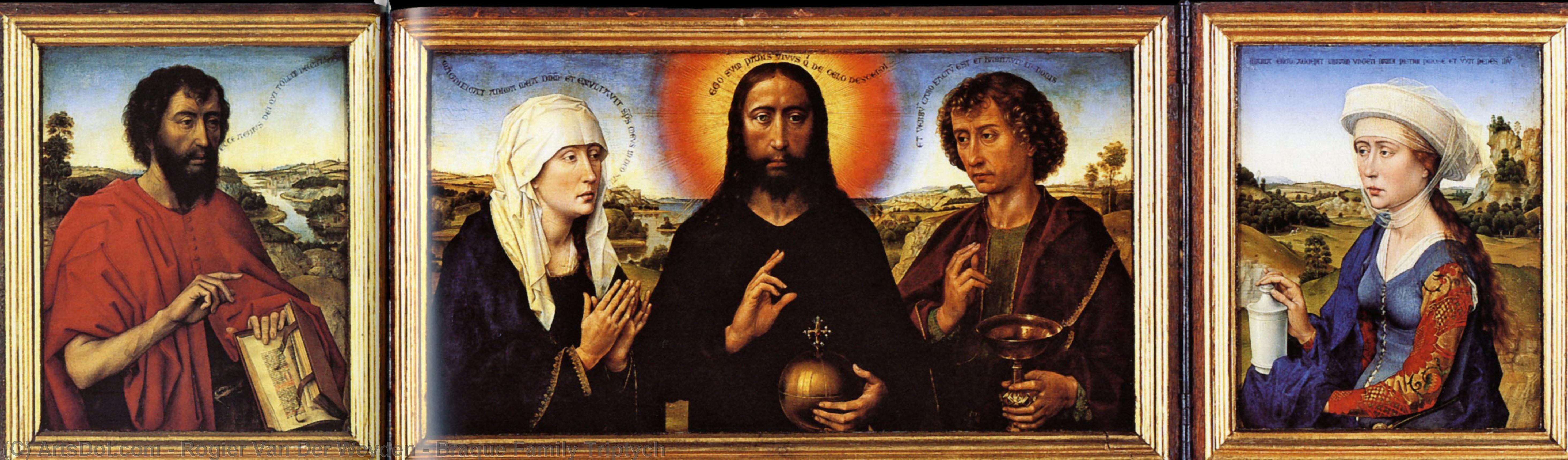 Braque Family Triptych — Rogier Van Der Weyden