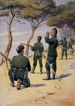 Soldiers Of The 6th Gurkha Rifles — Alfred Crowdy Lovett
