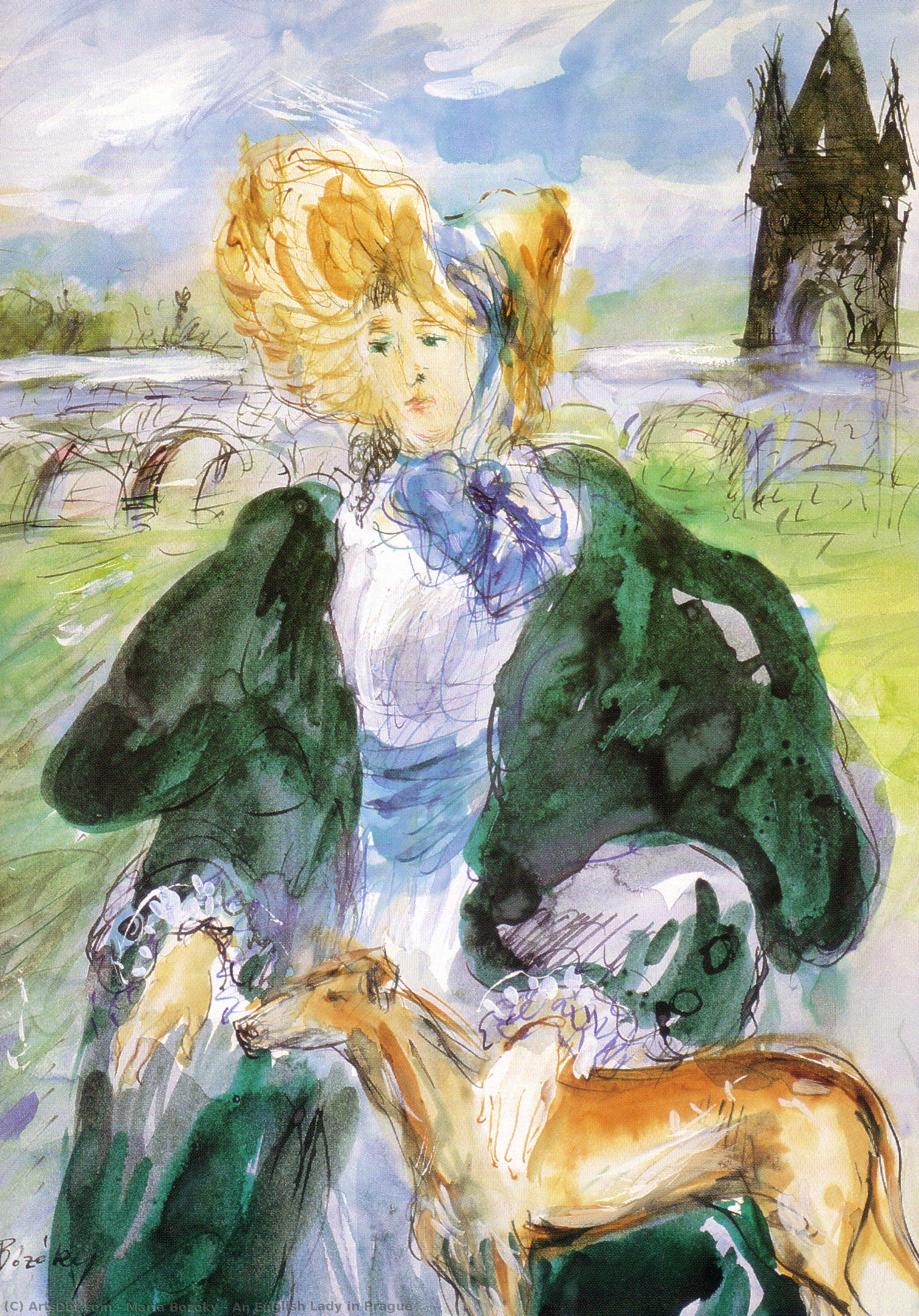 An English Lady In Prague — Mária Bozóky