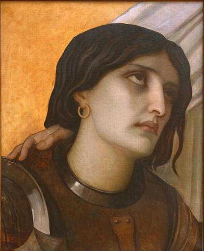 Tête De Jeanne D'arc — Ernest Hébert (antoine Auguste Ernest Hebert)