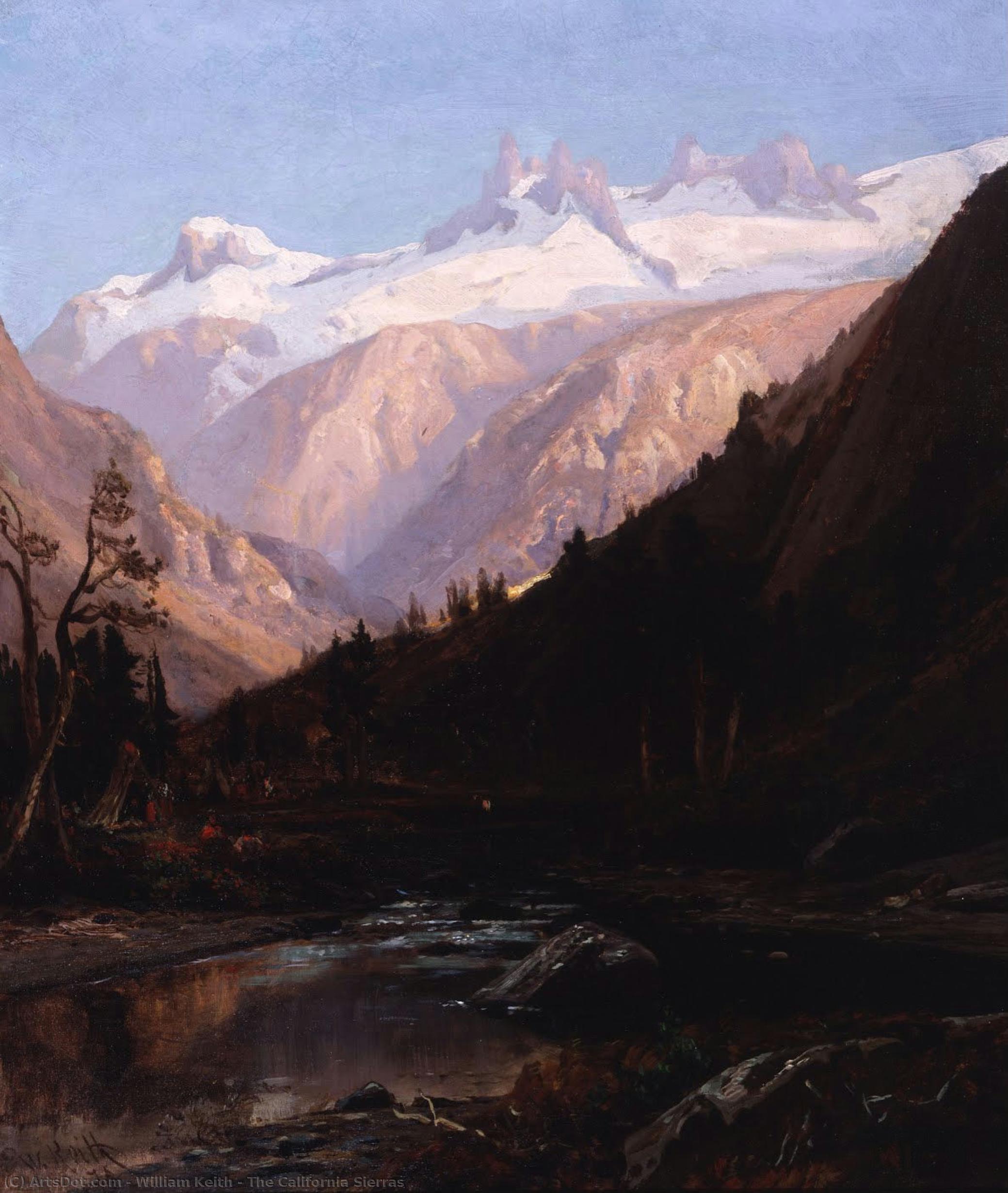 Скалисти Сјеверне Калифорније — William Keith