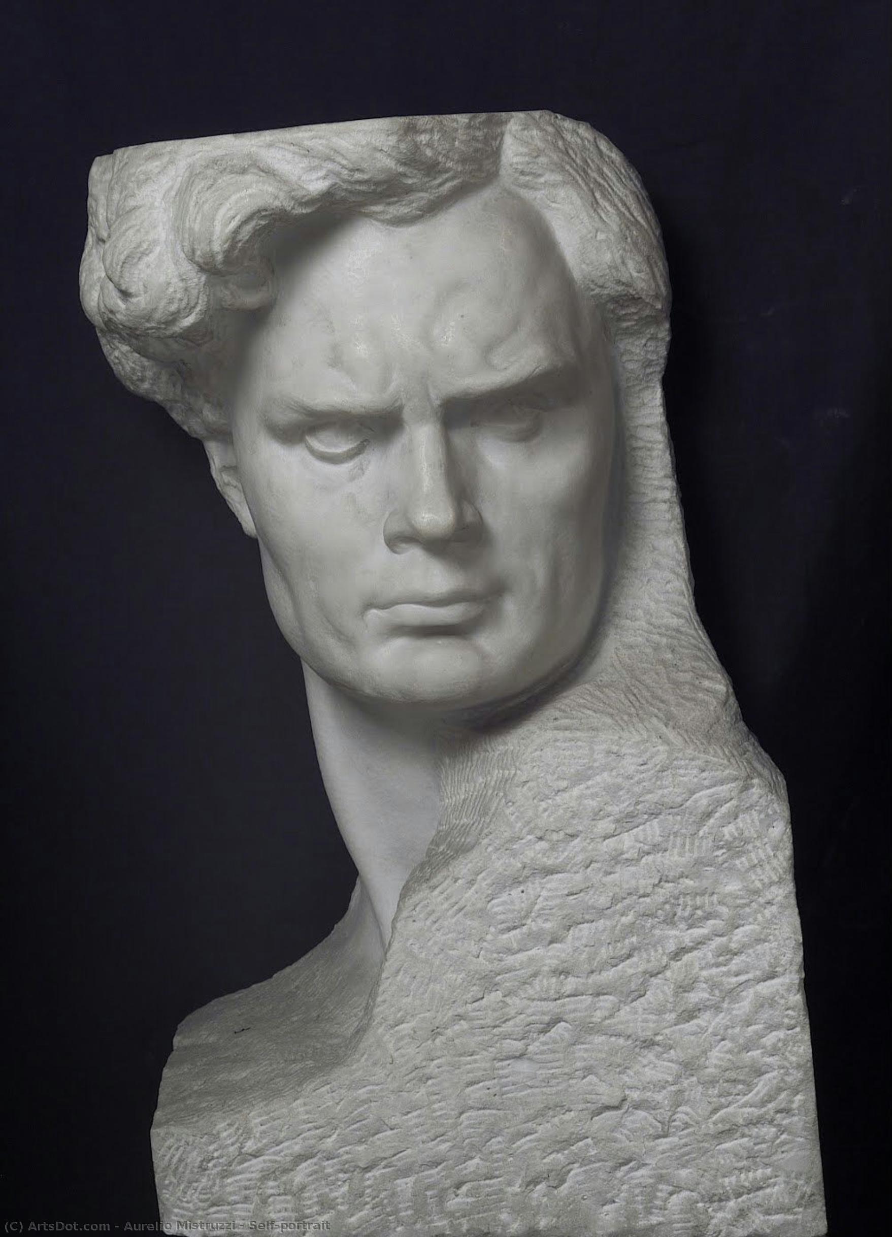 Self-portrait — Aurelio Mistruzzi