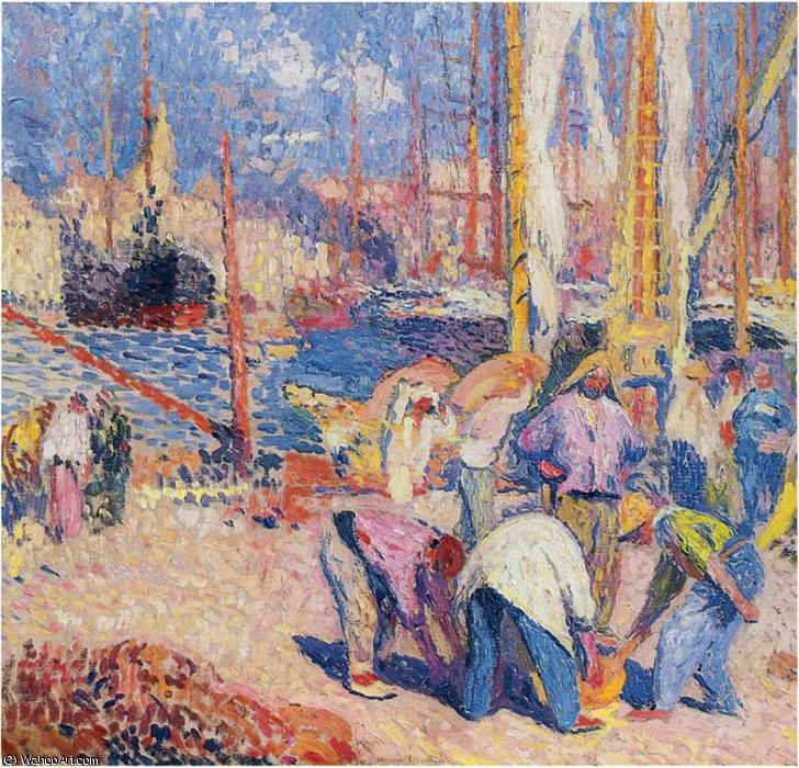 Le Port De Marseille — Henri Jean Guillaume Martin