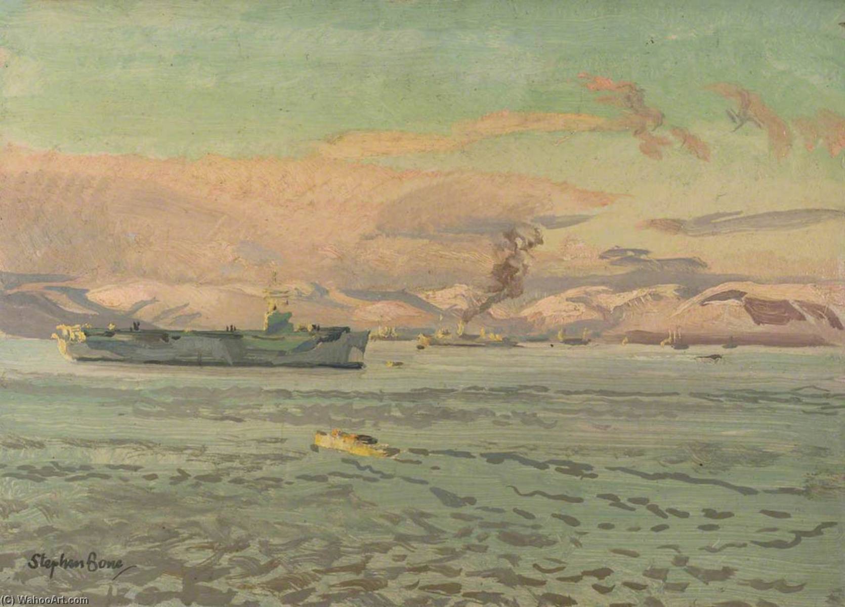 Hms 'pretoria Castle' — スティーブン・ボーン
