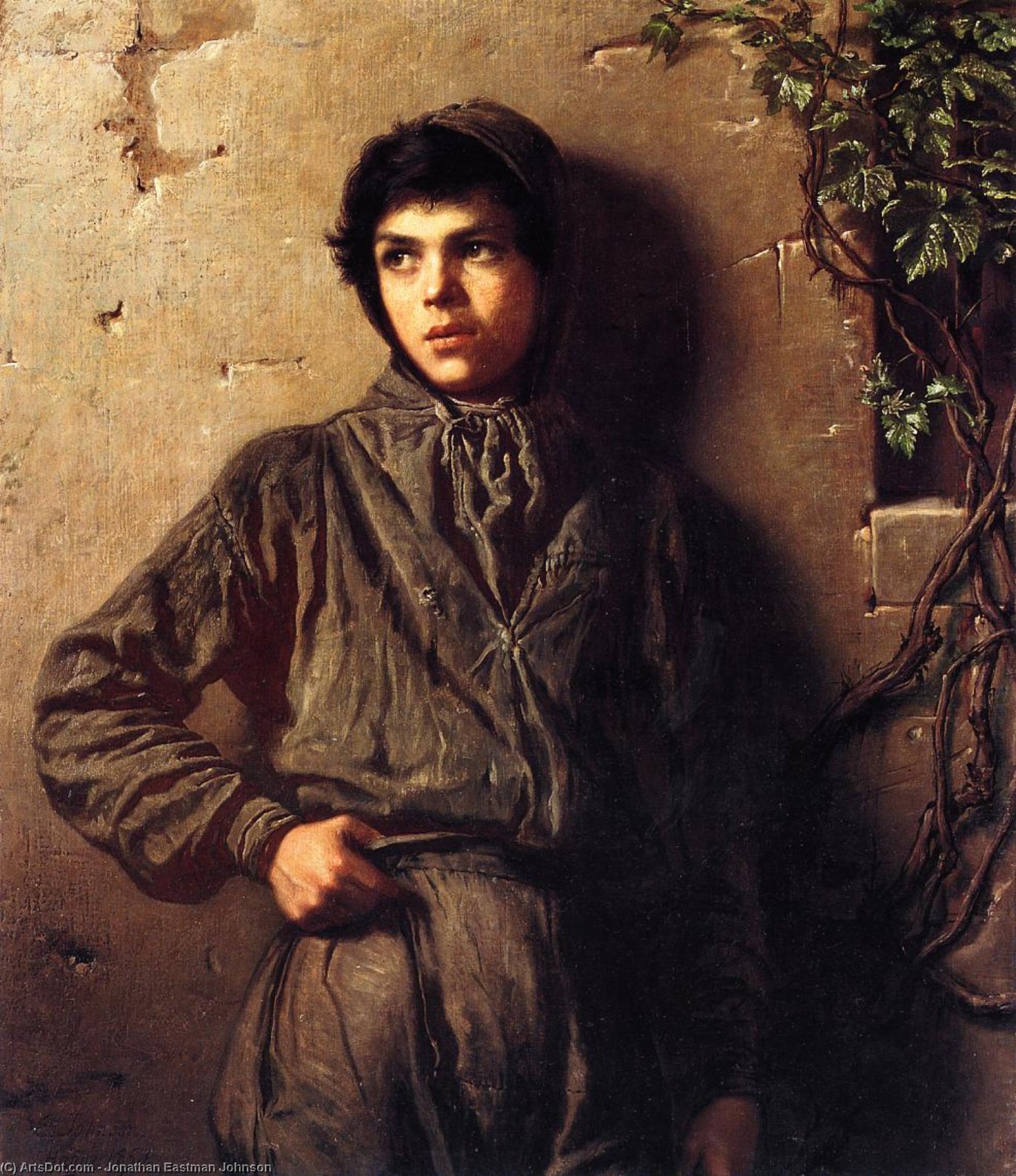 The Savoyard Boy — Jonathan Eastman Johnson